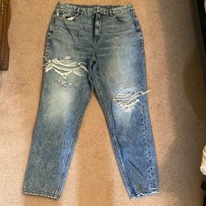 American Eagle Curvy Mom Jeans